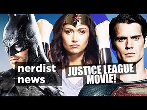 JUSTICE LEAGUE Movie Announced & More! (Nerdist News w/ Jessica Chobot)