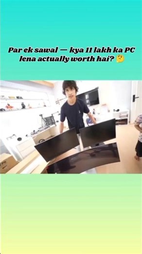 Sourav Joshi Gifts ₹11 Lakh Gaming PC to Piyush 💻 Emotional & Epic Moment | SJ Shorts 2026 #shorts