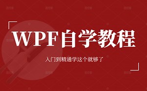 【零基础】全网最全面的WPF零基础到实战全套200P教程分享 小白专享，一套打通，一个视频教会你WPF！ B0709