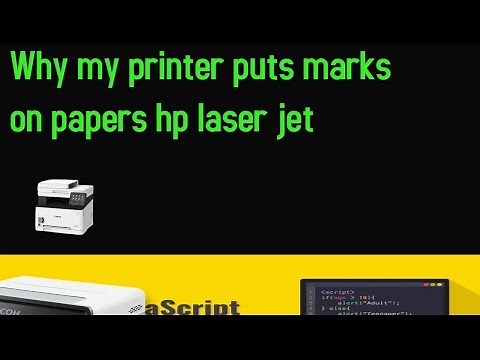 HOW TO Fix Printer Ink Smudges, Black Lines, Dots & Marks