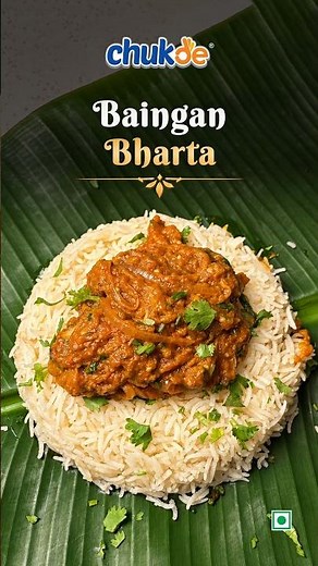 Baingan Bharta Recipe 🍆 | Smoky, Spicy & Delicious | #chukdespices