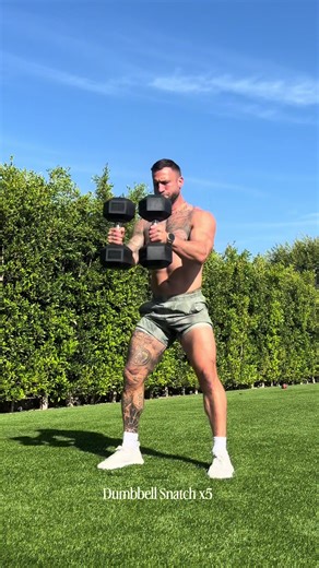 DUMBBELL COMPLEX WORKOUT 💪🔥 This is a dumbbell complex, which means you’ll move from one exercise to the next without putting the weights down. One round = completing all exercises back-to-back. 👉 Why complexes are powerful: \t•\t🔥 Torch calories & boost conditioning \t•\t💪 Build strength and muscle \t•\t🫀 Elevate heart rate for cardio benefits \t•\t⏱ Save time with full-body efficiency \t•\t🧠 Improve coordination & mental toughness This workout hits upper and lower body in one efficient