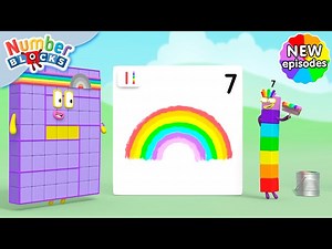 The Rainbow Makers | S7 E8 | Learn Times Tables | @Numberblocks - Videos For Kids