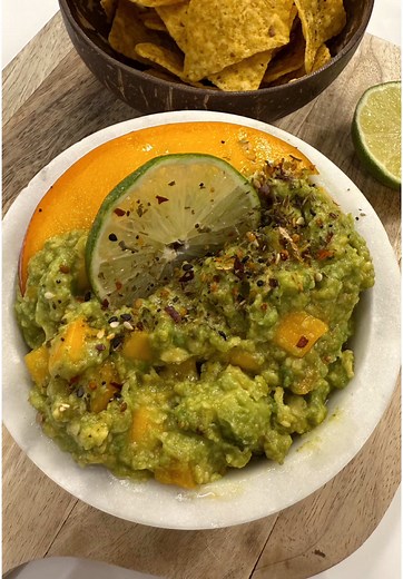 Recette de Guacamole Tropical à la Mangue