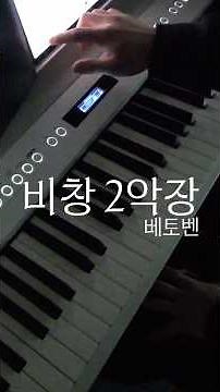 베토벤 - 비창 2악장 피아노 커버 #베토벤비창 #베토벤 #베토벤소나타 #건반커버 #건반 #piano #beethovenpianosonata #beethoven #클래식