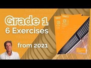 Trinity Grade 1 Piano (2021 - 2023): 6 Exercises, Scales & Broken Chords