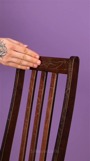 5.2K views · 15 reactions | Simple Wood Scratch Repair | 5-Minute Crafts SHORTS | Facebook