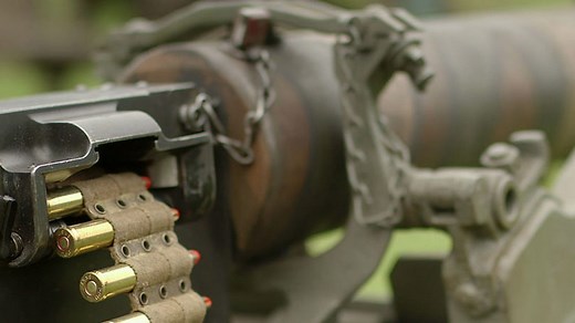 The impact of the machine gun in WW1