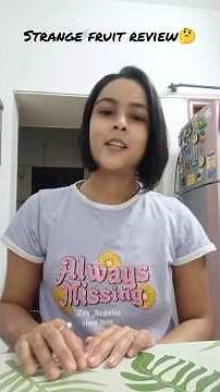 Strange fruit review কৰোঁ আহক🤔❓👈|#fruitreview #strangefruit #ytshorts #foodreview #youtubeshorts