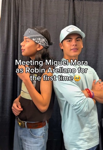Meeting Miguel Mora at Horrorcon as Robin Arellano @Miguel Mora | miguel mora