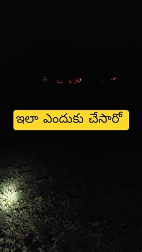 #ఇలాఎందుకు చేసారో/ఏమైంది #mountains #forestfire #villagelife