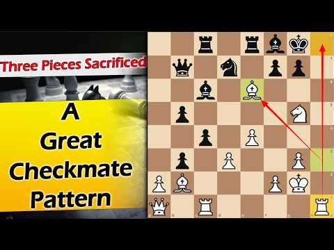 A Great Checkmate Pattern | Fier vs Vidal 2018