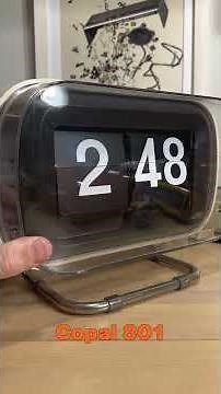 Why do people collect vintage 70s era flip clocks? #retro #flipclock