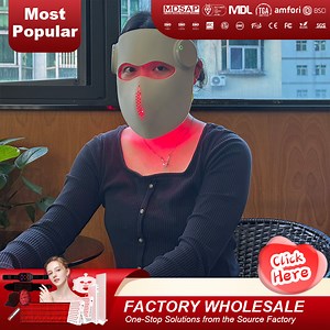 [Hot Item] 5D Vcsel Red Light Therapy Mask, 72 LED Lights, Dimmer Control