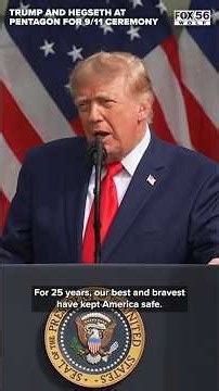 Trump, Hegseth speak about ties between 9/11 and Iran war