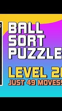 Ball Sort Puzzle Level 267 Walkthrough [49 Moves!]