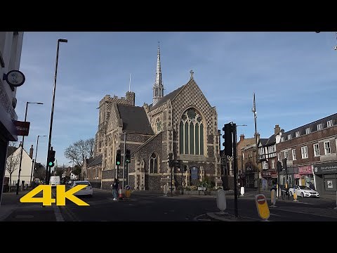 Barnet Walk: Town Centre | Chipping Barnet【4K】