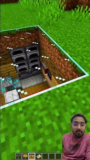 How to Build an Invisible Room in Minecraft! 😱✨ | Secret Base Tutorial #minecraft #gaming