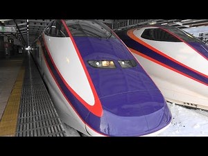 山形新幹線 E3系 つばさ137号 2018冬 東京～新庄 全区間車窓 Scenery from a Shinkansen window