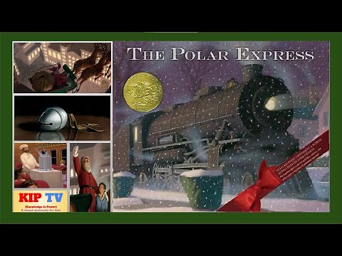 📚📖 The Polar Express 🚅🎅by Chris Van Allsburg | Kids Books Read Aloud | KIP TV #thepolarexpress