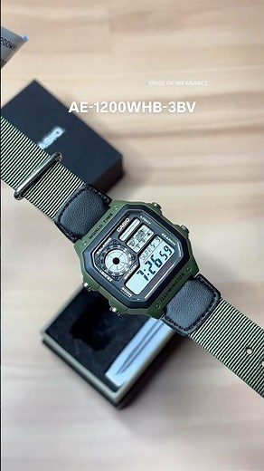 Casio AE-1200 Cloth Band Unboxing — Best Watch Under ₹4000?