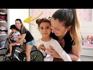 Rotina com Diana e Lívia 100% REAL