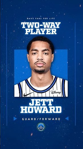 Dallas Mavericks have signed guard/forward Jett Howard to a Two-Way contract. #nba #dallasmavs #mavs