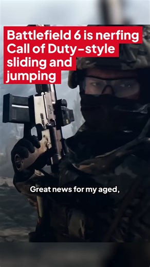 Battlefield 6 is nerfing Call of Duty-style sliding and jumping #Battlefield6 #PCGamer | PC Gamer
