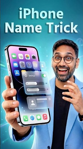 iPhone Lock Screen Name Trick 2026 😱 | Show Your Name on iPhone Unlock 🔥