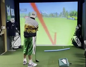 Did some #SpeedTraining today on my @aboutgolf_ simulator. Getting some massive #gainz this off-season. | Club Pro Guy