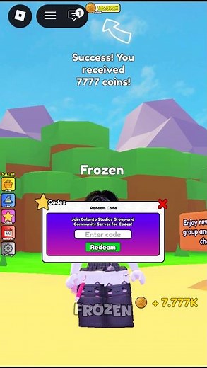 Use this code 🔥 in the Sleep for UGC and get 7,777 free points 🎁💰 #roblox #robloxcodes #subscribe