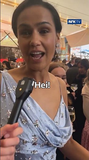 Ylva på rød løper 💫 Se #kameleon i #nrktv #shorts