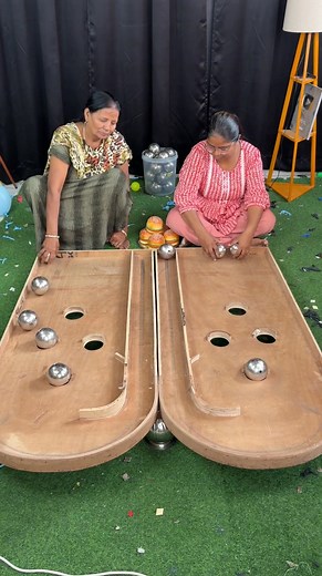 Amazing girl Challenge Roll ball #reels | Family game challenge