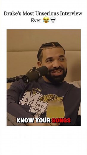 Drake’s Most Unserious Interview Ever 😂💀