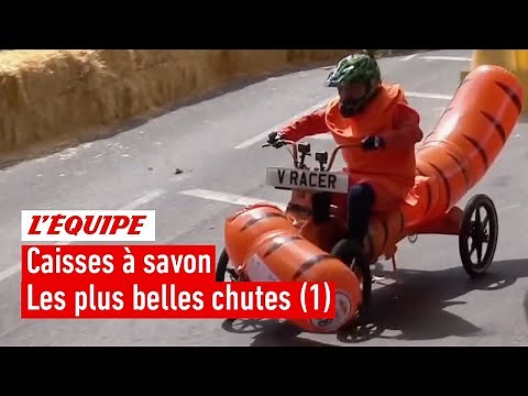 Caisses à savon - Le top 100 des chutes les plus spectaculaires (partie 1)