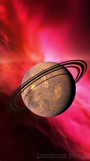This planet orbits inside a burning nebula. #exploration #space #planet #universe #shorts
