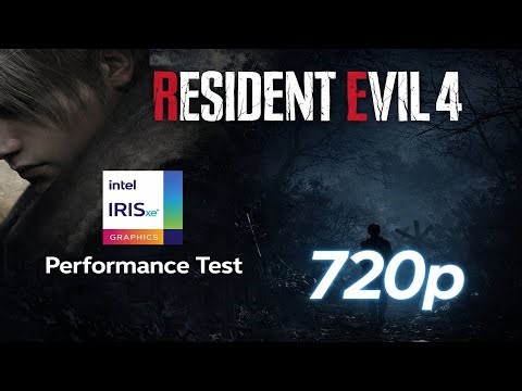 Resident Evil 4 Intel Iris Xe gaming test || i7-1355u || 720p
