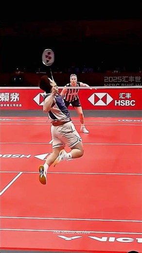 Kunlavut Vitidsarn vs Anders Antonsen - NICE ANGLE