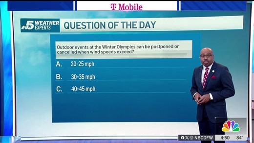 Weather Quiz: Winter Olympics