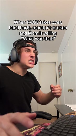 The Consequences of Gaming Rage: Broken Monitors