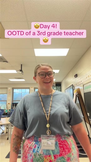 3rd Grade Teacher's OOTD - Day 4 Inspiration