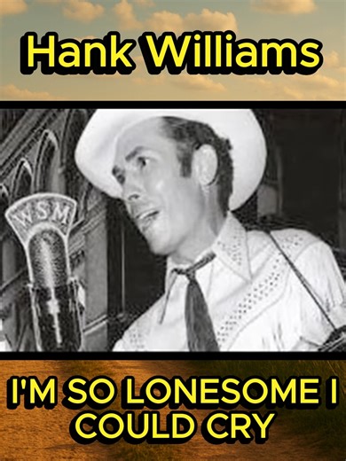 33 reactions | I'M SO LONESOME I COULD CRY - Hank Williams Few songs have ever sounded this lonely. Hank Williams’ “I’m So Lonesome I Could Cry” strips heartbreak down to its bones — simple words, aching silence, and a voice that feels like it’s singing straight from the soul. #countrymusic #CountryMusicLove #CountryMusicIcons #countrymusicfestival #countrymusichalloffame #countrymusicfans #countrymusiclovers #thisiscountrymusic | This is Country Music | Facebook