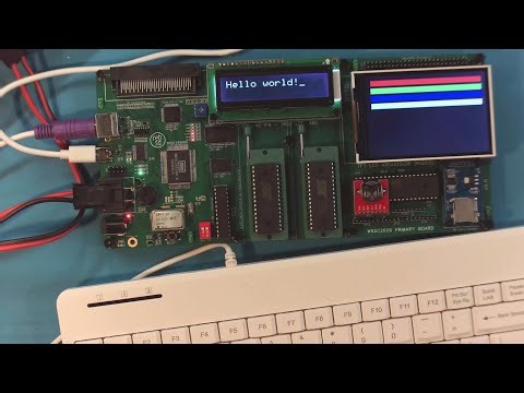 W65C265S: 'Primary' Board Running!
