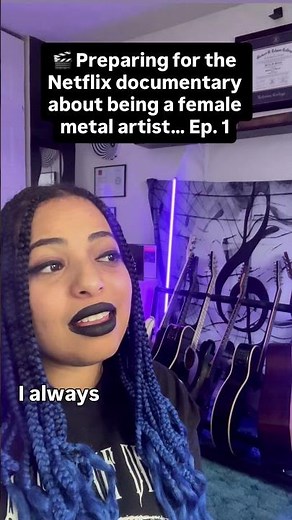 Preparing for the Netflix Documentary | Ep. 1 - Female Metal Artist #netflix #documentary #metal