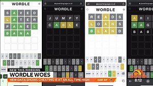 8.4K views · 31 reactions | Are you a Wordle cheat?  New data from Google has found that more people than ever before are searching for the popular puzzle's daily answer! | Sunrise | Facebook