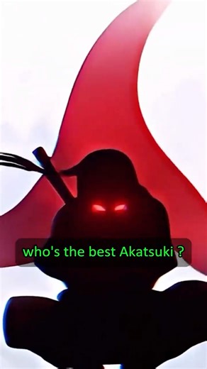 Who’s the Strongest Akatsuki Member? 💀#akatsuki #naruto #shorts #anime