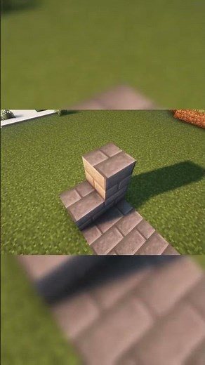 Build a Working Garage Door in Minecraft! (Easy Redstone) #minecraft #minecraftbuilding