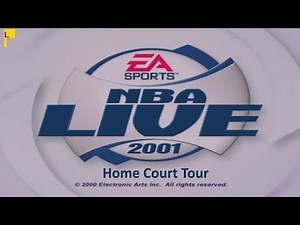 NBA Live 2001 | Sports Game Arenas and All Team Intros 🏟 🏀