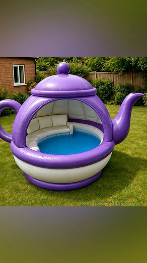 2.4M views · 20K reactions | Inflatable Teapot Pools  | Home Decor Ideas | Facebook