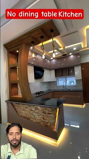 No Dining Table? Use This Kitchen Counter